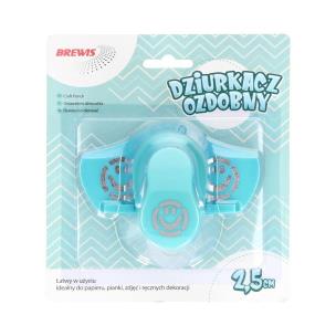 Opakowanie Dziurkacz ozdobny brzegowy - Buźka 2,5cm