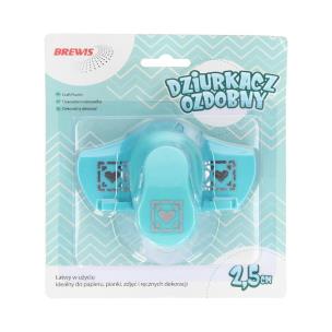Opakowanie Dziurkacz ozdobny brzegowy - Serce 2,5cm