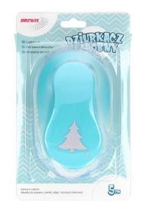 Opakowanie Dziurkacz ozdobny - Choinka 5cm MIX