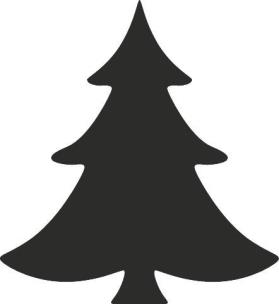 Opakowanie Dziurkacz ozdobny duży 25mm choinka