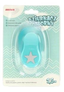 Opakowanie Dziurkacz ozdobny - Gwiazda 2,5cm MIX