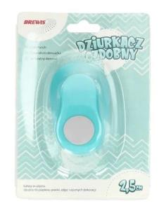 Opakowanie Dziurkacz ozdobny - Koło 2,5cm MIX