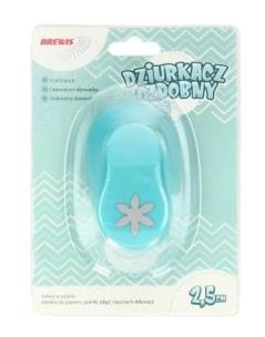 Opakowanie Dziurkacz ozdobny - Kwiatek 2,5cm MIX