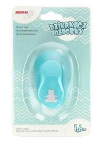 Opakowanie Dziurkacz ozdobny - Miś 1,6cm MIX