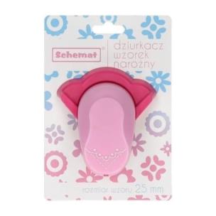 Opakowanie Dziurkacz ozdobny narożny 25mm 5 kropek MIX