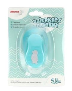 Opakowanie Dziurkacz ozdobny - Pingwin 2,5cm MIX