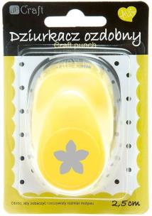 Opakowanie Dziurkacz ozdobny Płatek 2,5cm mix
