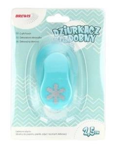 Opakowanie Dziurkacz ozdobny - Płatek śniegu 2,5cm MIX