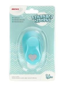 Opakowanie Dziurkacz ozdobny - Serce 1,6cm MIX