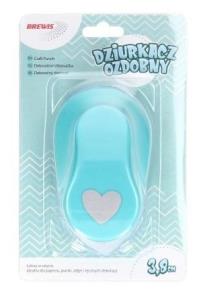 Opakowanie Dziurkacz ozdobny - Serce 3,8cm MIX