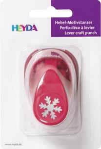 Opakowanie Dziurkacz ozdobny średni 17mm śnieżynka