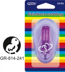 Opakowanie Dziurkacz ozdobny średni 2,5cm Pisklę Grand GR-814SW-241