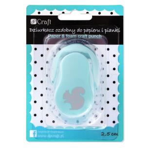 Opakowanie Dziurkacz ozdobny Wiewiórka do papieru i pianki 2,5cm