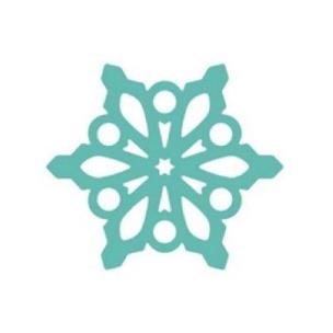 Opakowanie Dziurkacz ozodbny ażurowy 3,7cm śnieżyn ka