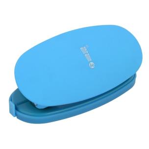 Dziurkacz Soft-Touch niebieski neon MemoBe. Wydawca: MemoBe. Multiszop.pl Opakowanie Dziurkacz Soft-Touch niebieski neon MemoBe