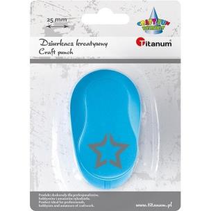 Opakowanie Dziurkacz z motywem 25mm gwiazda