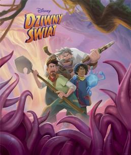 Dziwny świat Disney. Autor: Katarzyna Łączyńska. Multiszop.pl Okładka książki Dziwny świat Disney