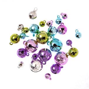 Opakowanie Dzwoneczki metalowe pastel 26szt