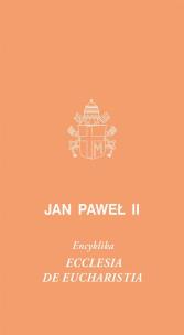 Okładka książki Ecclesia de Eucharystia. Encyklika