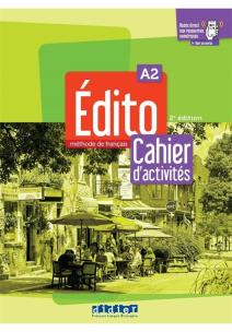 Edito A2 ćwiczenia + online ed.2022. Autor:   Praca zbiorowa. Multiszop.pl Okładka książki Edito A2 ćwiczenia + online ed.2022
