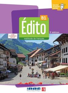 Edito B1 podr + wersja cyfrowa + online ed. 2022. Autor: Heu Elodie, Marie Gatin, Perrard Marion. Multiszop.pl Okładka książki Edito B1 podr + wersja cyfrowa + online ed. 2022