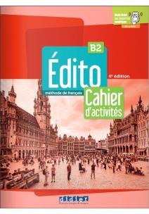 Edito B2 Ćwiczenia + zawartość online. Autor:   Praca zbiorowa. Multiszop.pl Okładka książki Edito B2 Ćwiczenia + zawartość online