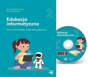 Okładka książki Edukacja informatyczna SP 2 Zeszyt ćwiczeń + CD