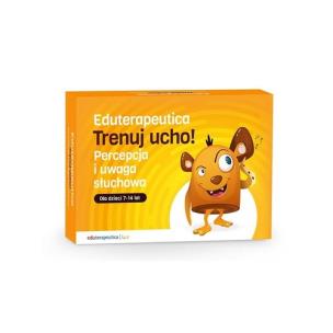 Okładka książki Eduterapeutica lux Trenuj ucho. Percepcja i uwaga słuchowa
