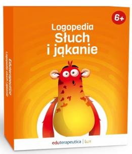 Eduteraputica Lux Logopedia - Słuch i jąkanie. Wydawca: EI System. Multiszop.pl Opakowanie Eduteraputica Lux Logopedia - Słuch i jąkanie
