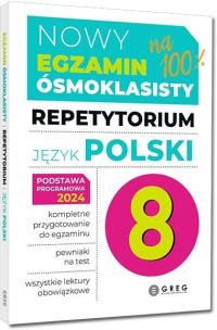 Egzamin ósmoklasisty - j.pol. Repetytorium. Autor:   Praca zbiorowa. Multiszop.pl Okładka książki Egzamin ósmoklasisty - j.pol. Repetytorium