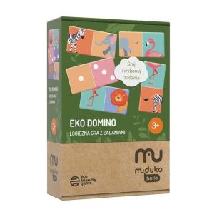 Eko domino MUDUKO. Wydawca: Muduko. Multiszop.pl Opakowanie Eko domino MUDUKO