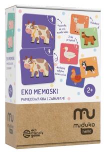 Eko memoski MUDUKO. Wydawca: Muduko. Multiszop.pl Opakowanie Eko memoski MUDUKO
