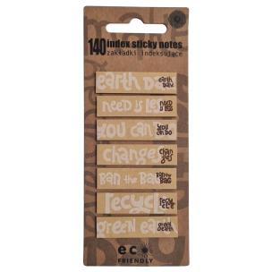 Opakowanie Ekologiczne zakładki papierowe beżowe