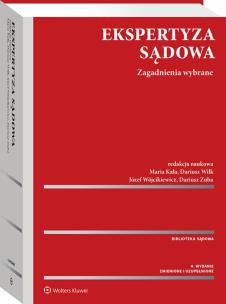 Ekspertyza sądowa. Autor: Józef Wójcikiewicz, Maria Kała, Wilk Dariusz, Dariusz Zuba. Multiszop.pl Okładka książki Ekspertyza sądowa