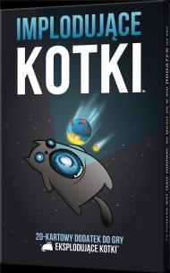 Eksplodujące Kotki: Implodujące kotki REBEL. Wydawca: Rebel. Multiszop.pl Opakowanie Eksplodujące Kotki: Implodujące kotki REBEL