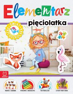 Elementarz 5-latka. Świat przedszkolaka. Wydanie II. Autor: Bator Agnieszka. Multiszop.pl Okładka książki Elementarz 5-latka. Świat przedszkolaka. Wydanie II