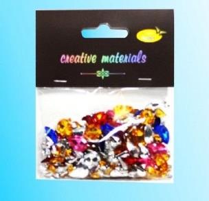 Opakowanie Elementy kryształkowe w kształcie kropli 25g