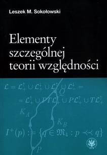 Okładka książki Elementy szczególnej teorii względności