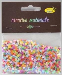 Opakowanie Elementy z folii gwiazdki pastelowe 20g