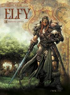 Elfy T.4 Wybraniec półelfów. Autor: Eric Corbeyran, Jean-Paul Bordier, Maria Mosiewicz. Multiszop.pl Okładka książki Elfy T.4 Wybraniec półelfów