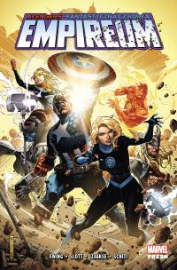 Empireum. Autor: Al Ewing, Dan Slott, Schiti Valerio, Sean Izaakse. Multiszop.pl Okładka książki Empireum