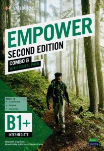 Empower Intermediate/B1+ Combo B with Digital Pack. Autor: Doff Adrian, Thaine Craig, Puchta Herbert, Stranks Jeff, Lewis-Jones Peter. Multiszop.pl Okładka książki Empower Intermediate/B1+ Combo B with Digital Pack