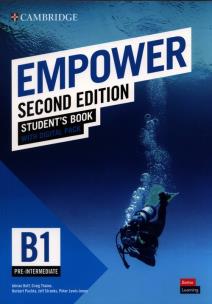 Empower Pre-intermediate/B1 Student's Book with Digital Pack. Autor: Doff Adrian, Thaine Craig, Puchta Herbert, Stranks Jeff, Lewis-Jones Peter. Multiszop.pl Okładka książki Empower Pre-intermediate/B1 Student's Book with Digital Pack