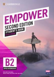 Empower Upper-intermediate/B2 Student's Book with eBook. Autor: Doff Adrian, Thaine Craig, Puchta Herbert, Stranks Jeff, Lewis-Jones Peter. Multiszop.pl Okładka książki Empower Upper-intermediate/B2 Student's Book with eBook