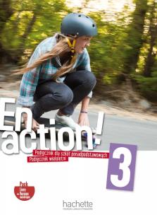 En Action 3 podręcznik wieloletni + kod. Autor: Celine Himber, Fabienne Gallon. Multiszop.pl Okładka książki En Action 3 podręcznik wieloletni + kod