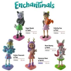 Opakowanie Enchantimals Figurka 10cm mix