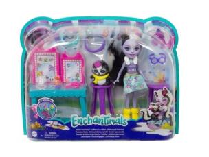 Enchantimals Sage Skunk z toaletką. Wydawca: Pro Kids. Multiszop.pl Opakowanie Enchantimals Sage Skunk z toaletką