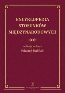 Okładka książki Encyklopedia stosunków międzynarodowych