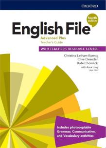 Okładka książki English File 4th edition Advanced Plus Teacher's Guide + Teacher's Resource Centre