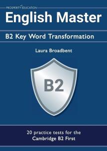 Okładka książki English Master B2 Key Word Transformation
